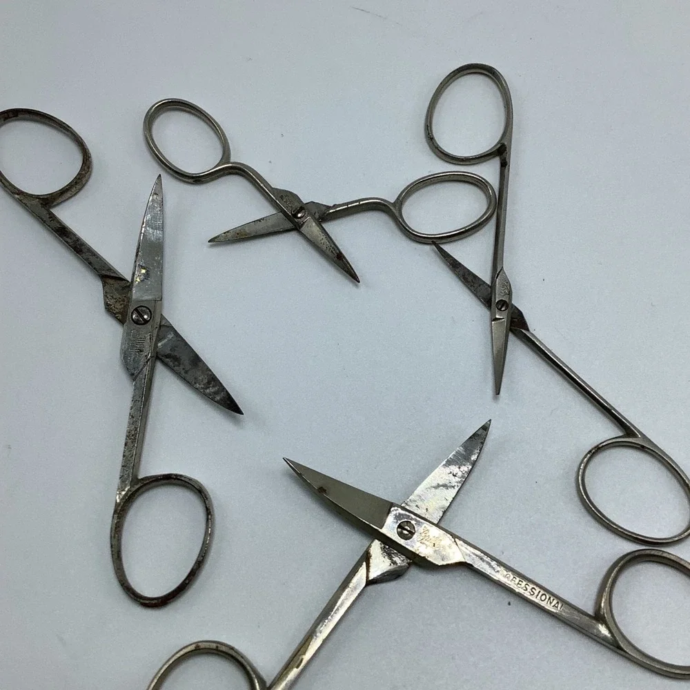 Vintage Small Scissors Set of 4 Italy/Germany‎